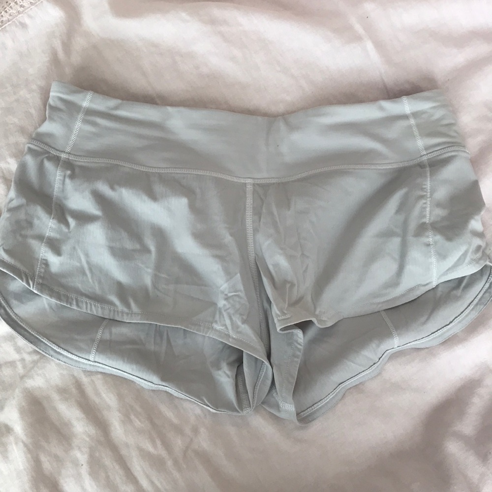 Lululemon speed up shorts white